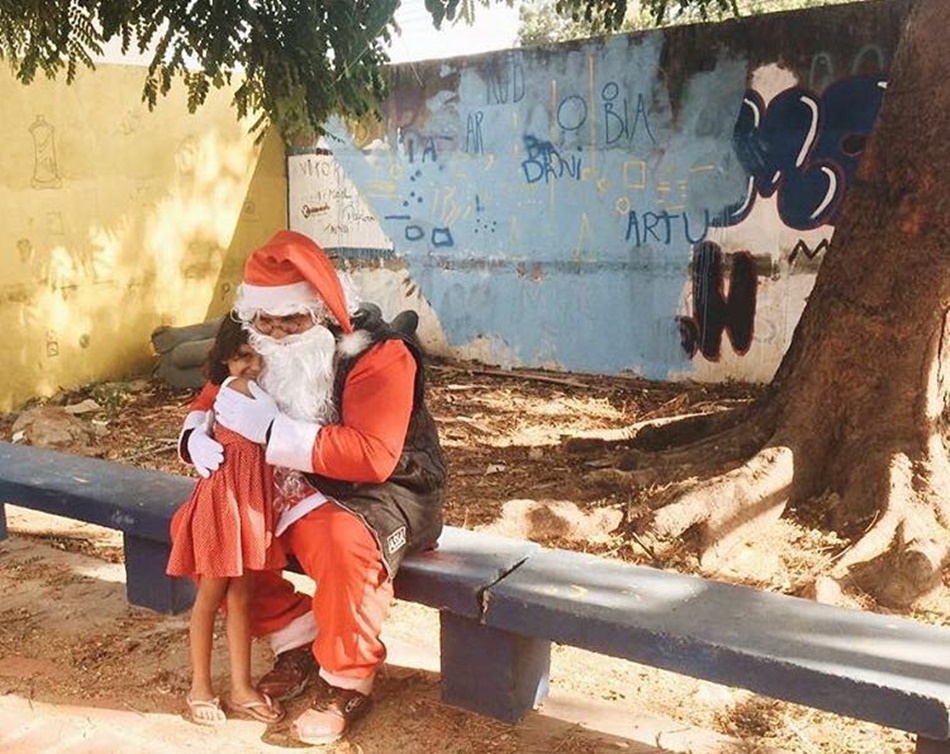 Ação social no natal