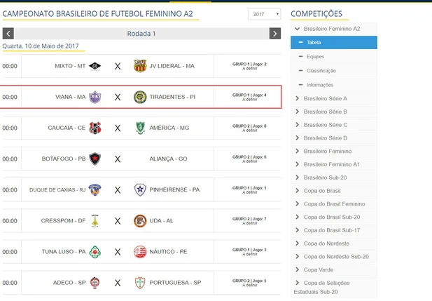 Este ano acontece a primeira edição da competição nacional