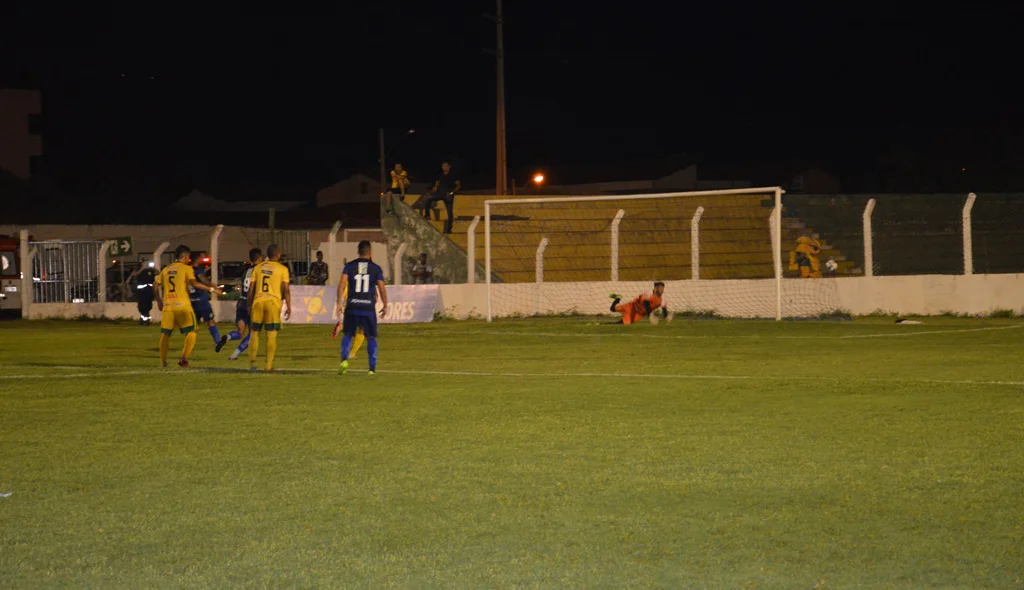 Segundo gol foi de pênalti