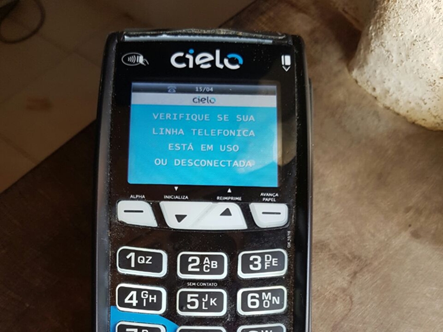 Sistema fora do ar