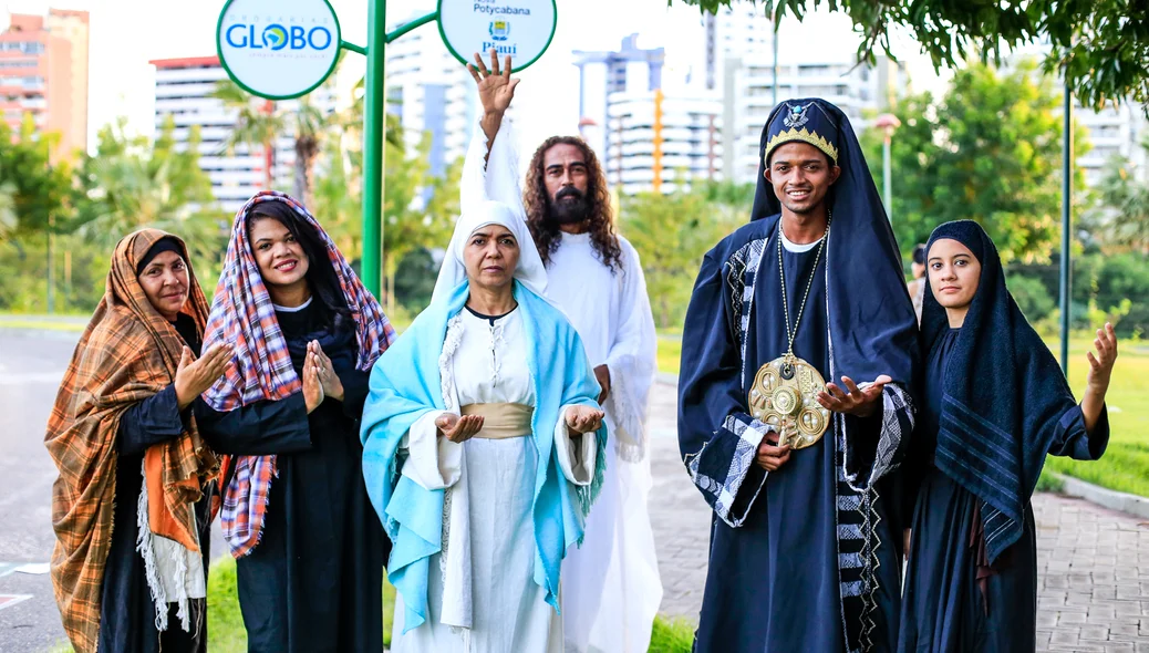 Atores que inscenaram a paixão de cristo