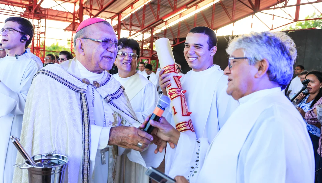 Dom Jacinto e Padre Toni Batista