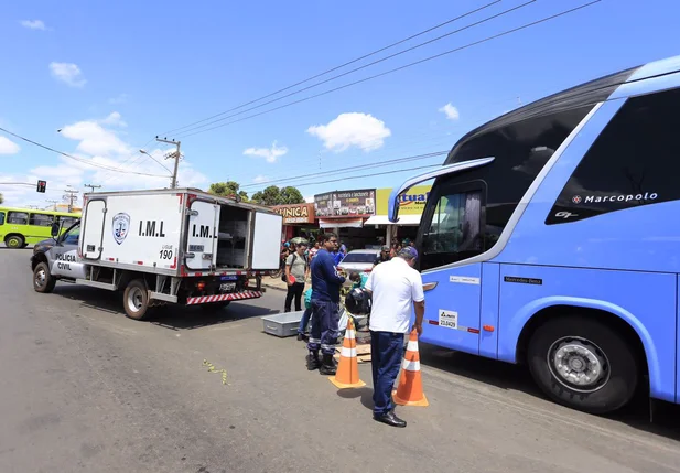 Motorista de ônibus da Guanabara atropela e mata mulher em Timon
