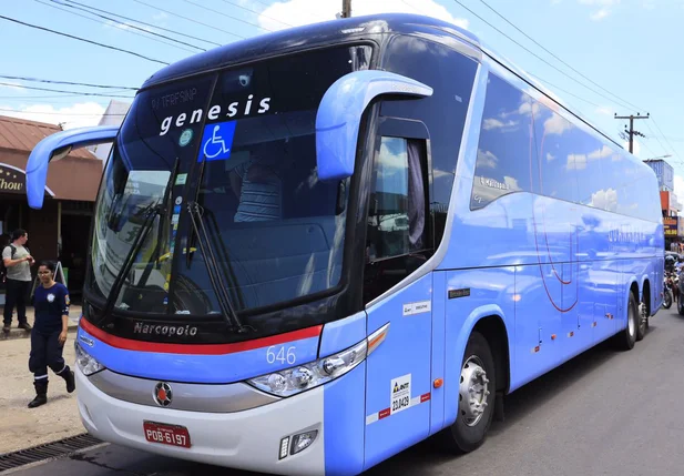 Ônibus da empresa Guanabara