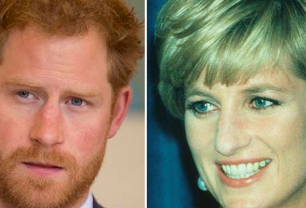 Príncipe Harry e sua mãe, Lady Diana