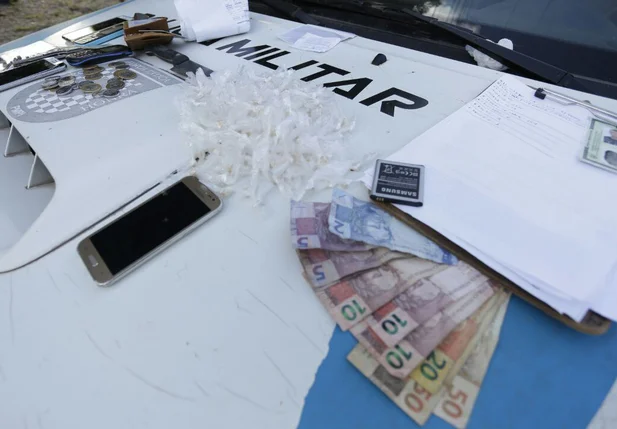 Polícia prende acusado de tráfico de drogas em União