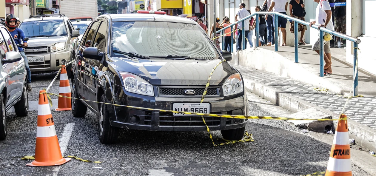 Carro da vítima 