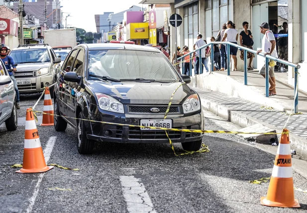 Carro da vítima 