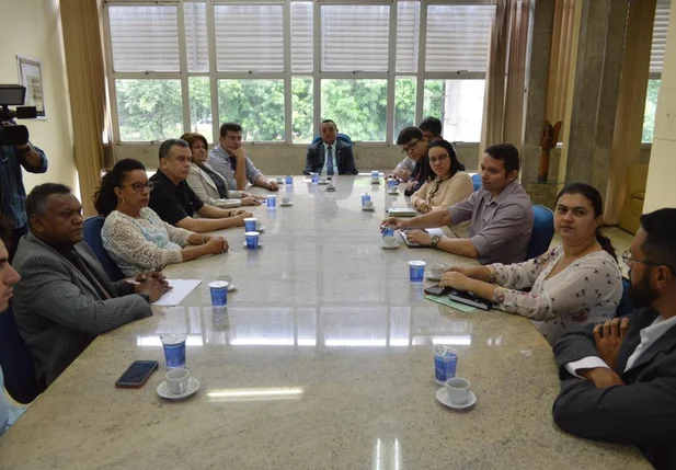Reunião aconteceu na Universidade Estadual do Piauí - Uespi