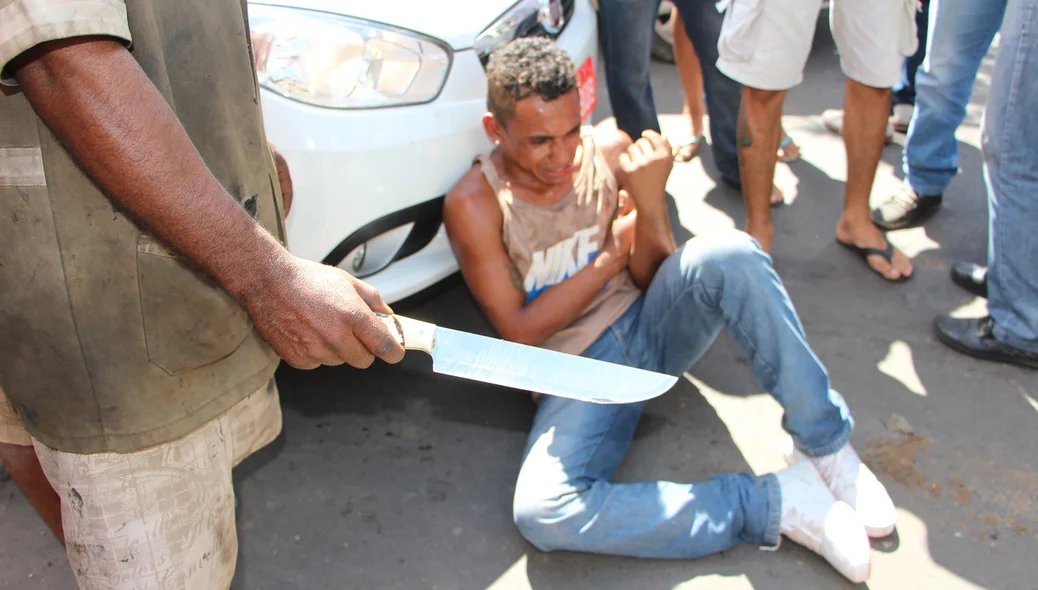Arma utilizada no crime