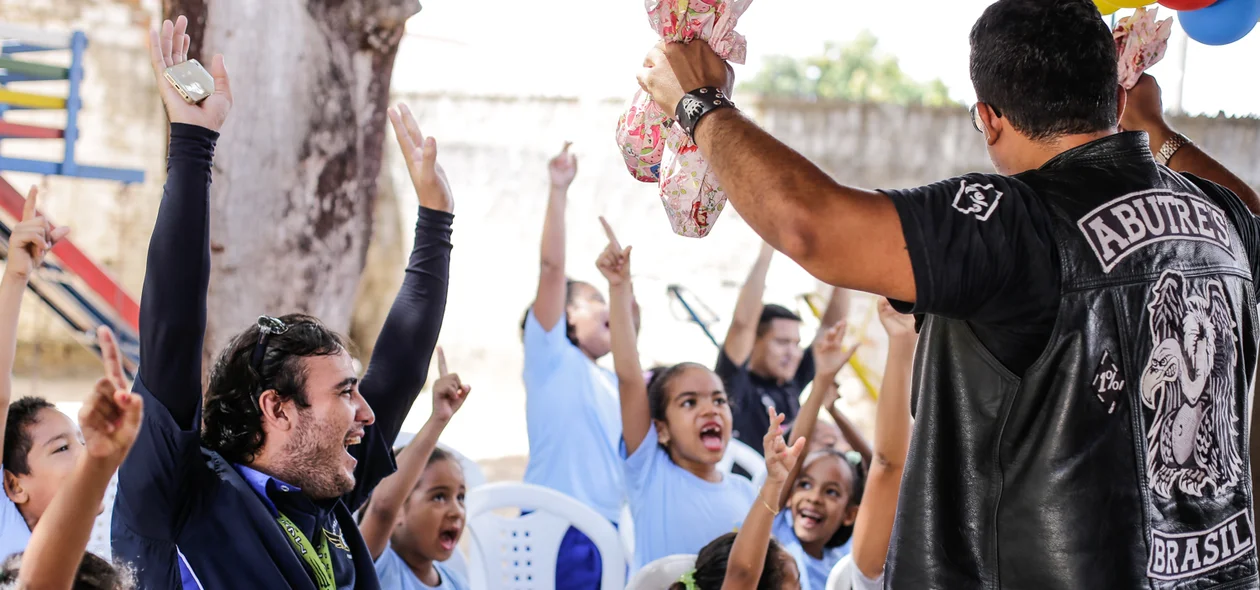 Entrega de ovos da páscoa   
