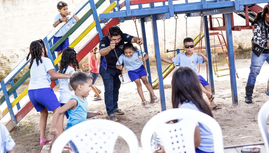 Muita diversão no Espaço Crescer 
