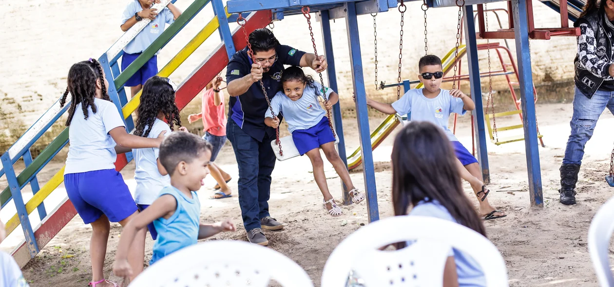 Muita diversão no Espaço Crescer 