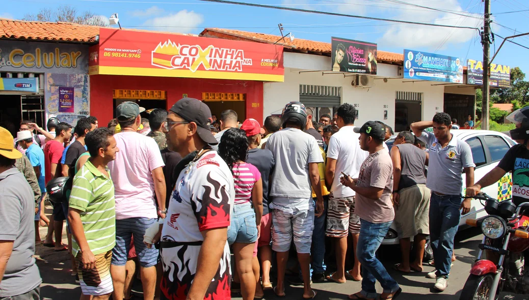 População revoltada