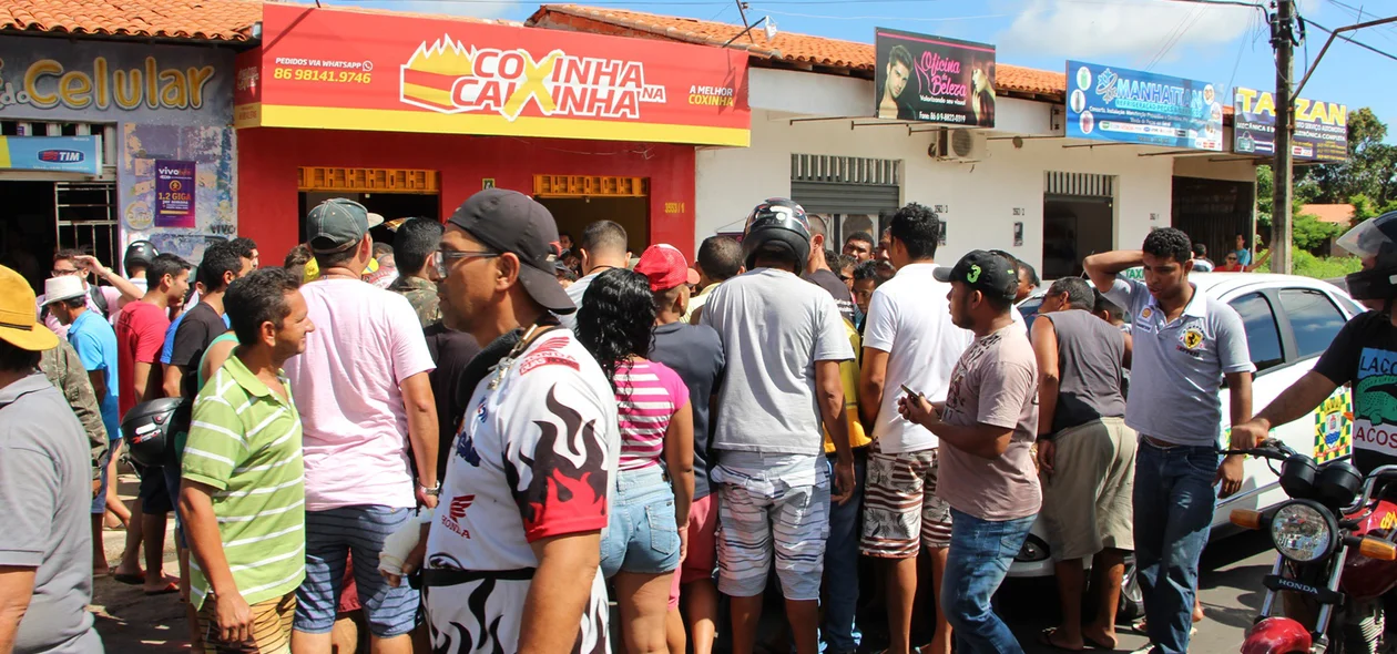 População revoltada