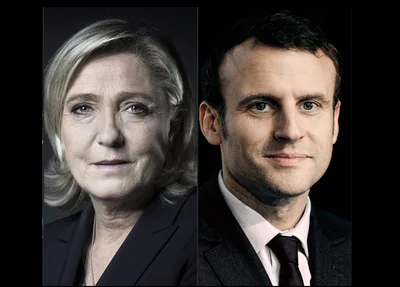 Macron e Le Pen disputam 2º turno na França