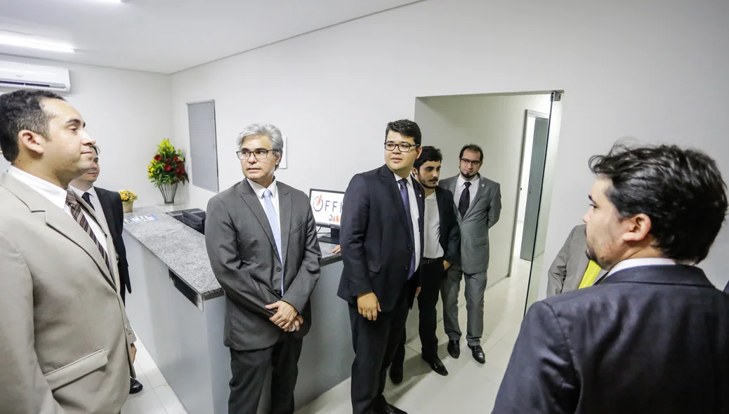 Chico Lucas visita dependências do OAB Office 