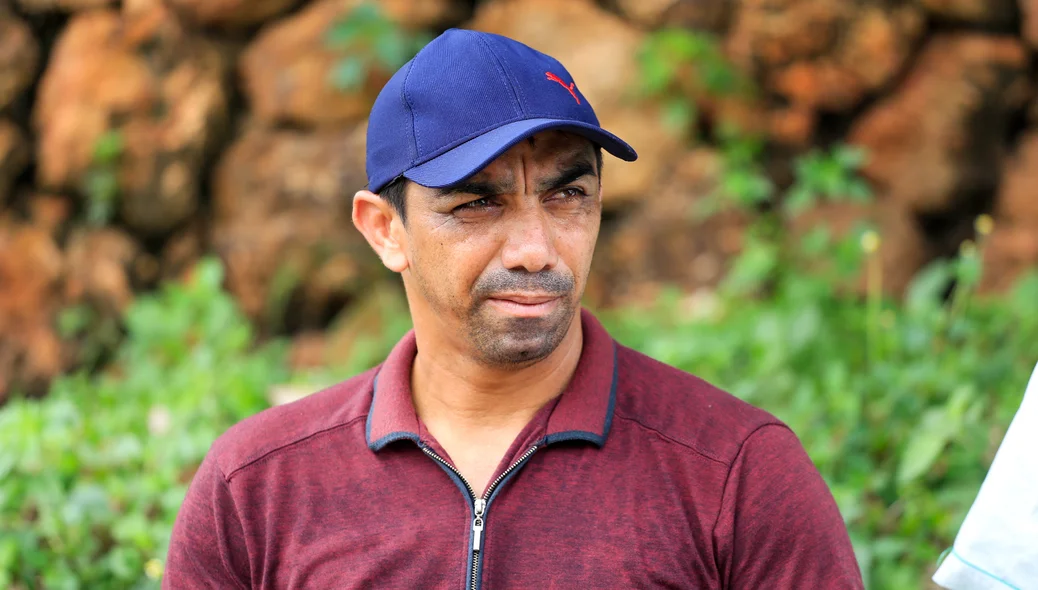 Sérgio Alves, dono do táxi