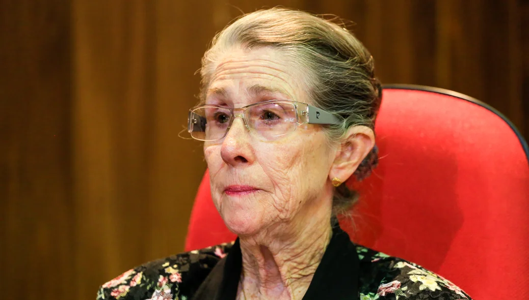 Mãe do homenageado