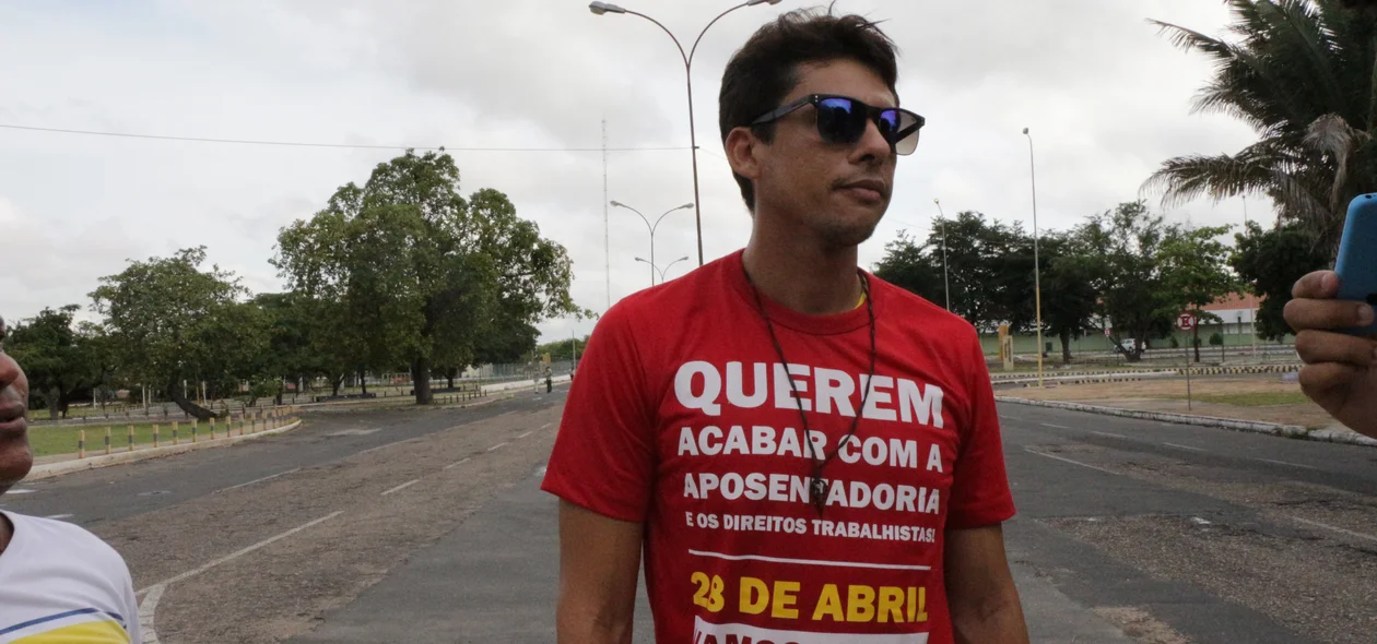 André Gonçalves, presidente do Sintufpi e da Frasuba
