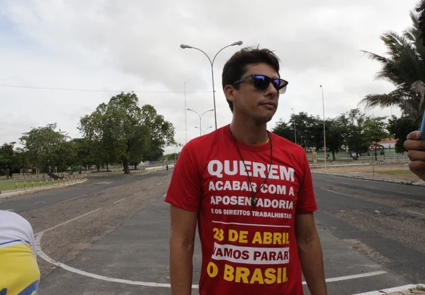 André Gonçalves, presidente do Sintufpi e da Frasuba