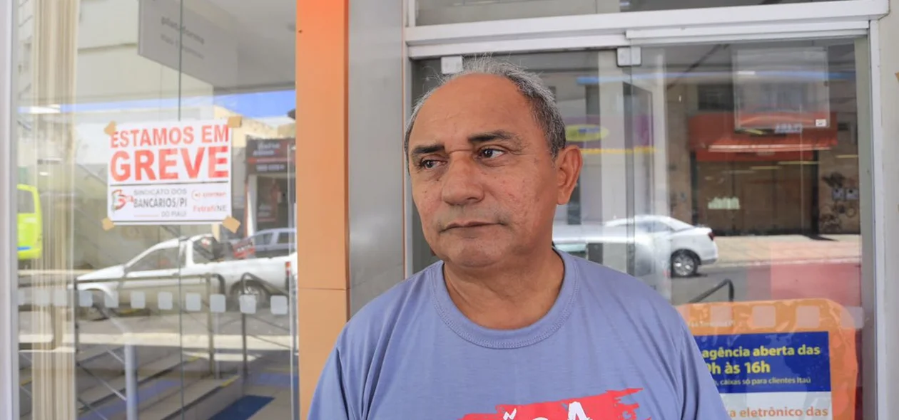 Clarindo Morais, do Sindicato dos Bancários do Piauí