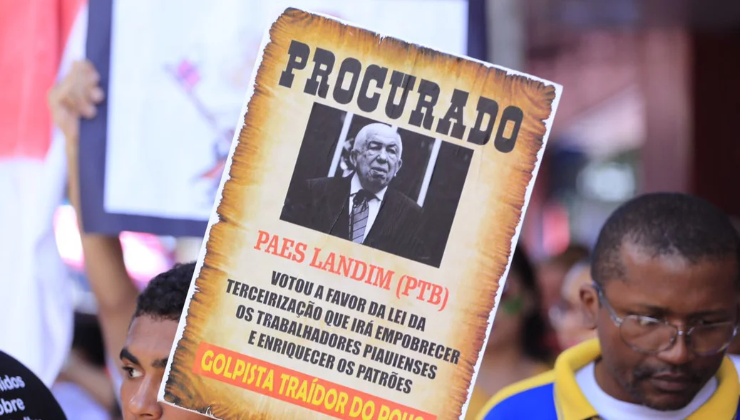 Deputado Paes Landim votou a favor da reforma trabalhista