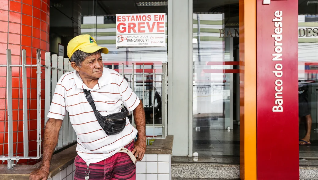 Greve deixa agências bancárias fechadas 