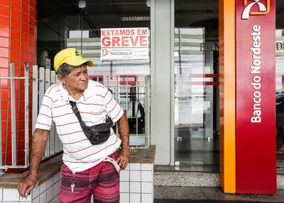 Greve deixa agências bancárias fechadas 