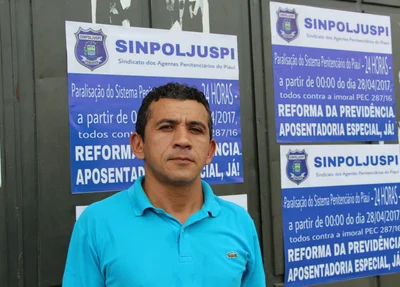 José Roberto, presidente do Sinpoljuspi
