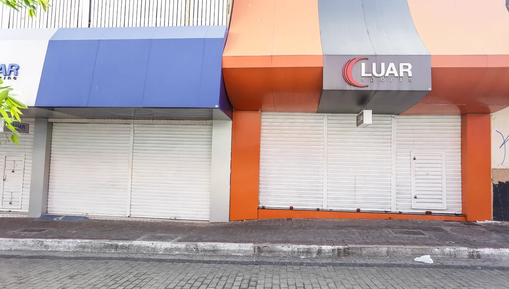 Lojas do Centro ficam fechadas nesta sexta-feira