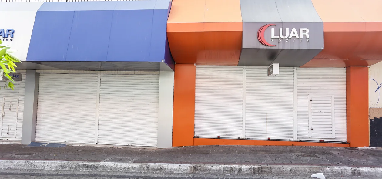 Lojas do Centro ficam fechadas nesta sexta-feira