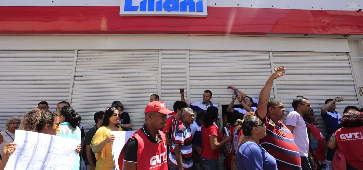 Manifestação no centro da Capital