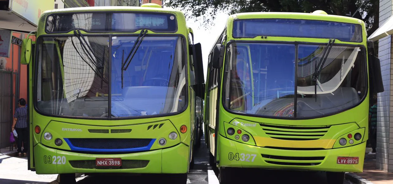 Ônibus não estão rodando no centro de Teresina