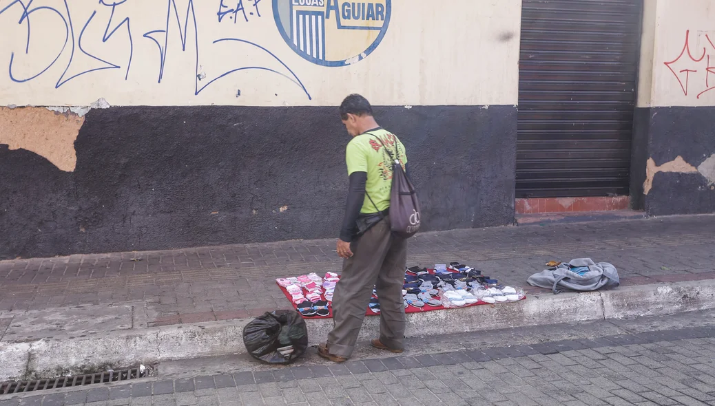 Vendedores ambulantes   