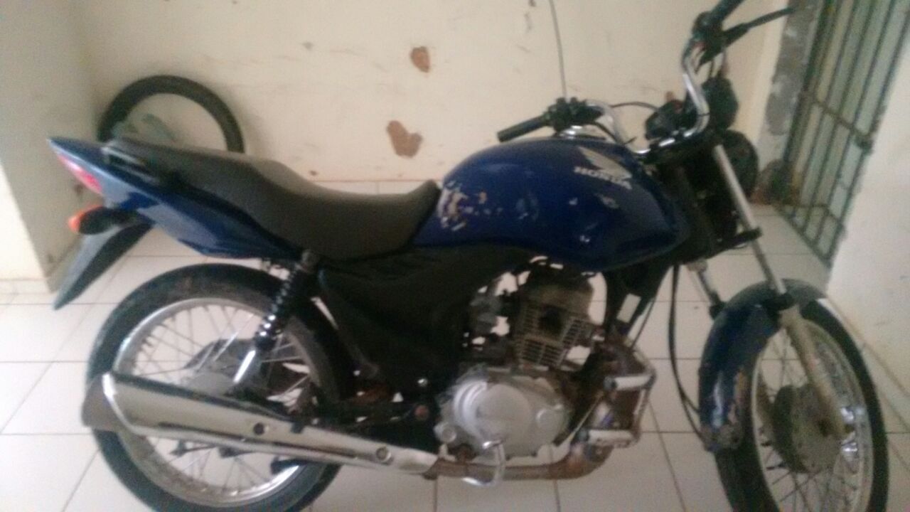 Motocicleta apreendida