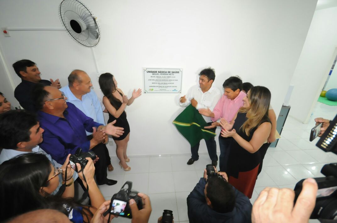 Wellington inaugura Unidade Básica de Saúde