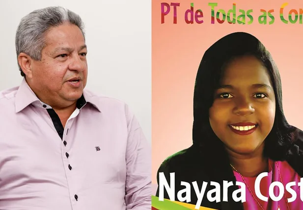 Gilberto Paixão e Nayara Costa