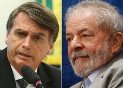 Jair Bolsonaro e Lula