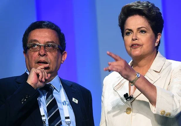 João Santana e Dilma Rousseff