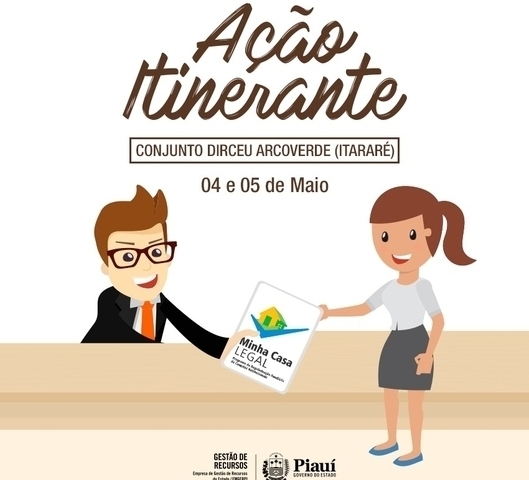 Programa Itinerante Minha Casa Legal no Grande Dirceu