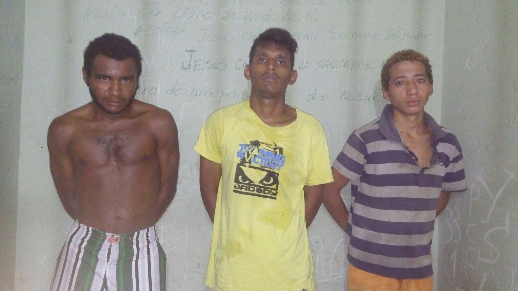 Presos pela PM