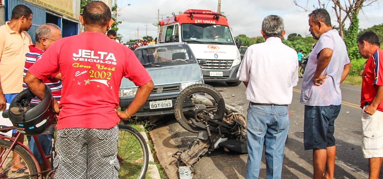 Samu esteve no local