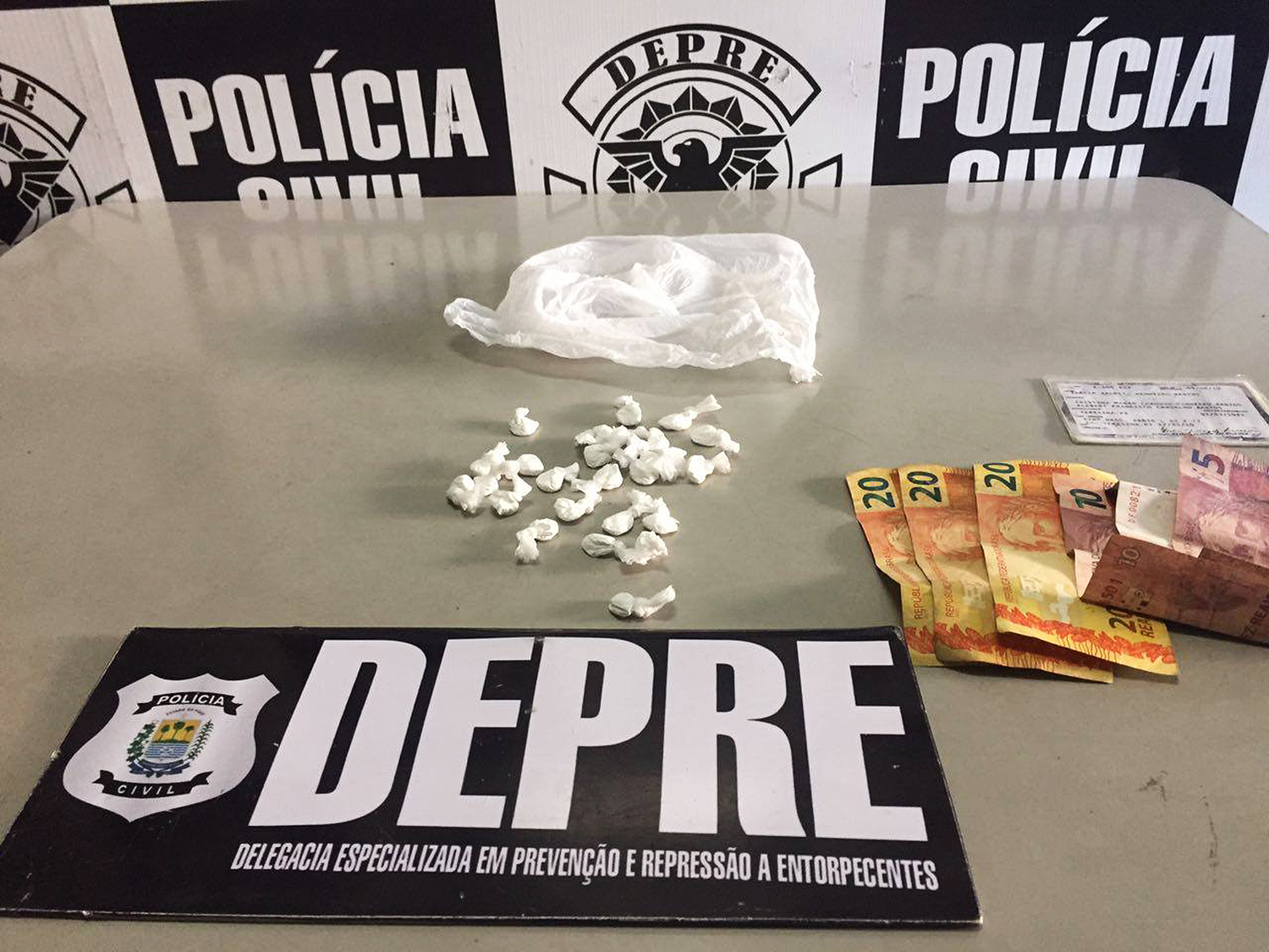 Apreensão de Cocaína 