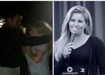 Pastora Albeani Santos é flagrada pelo marido em motel