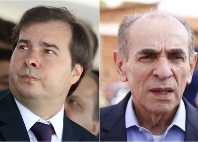 Rodrigo Maia e Marcelo Castro