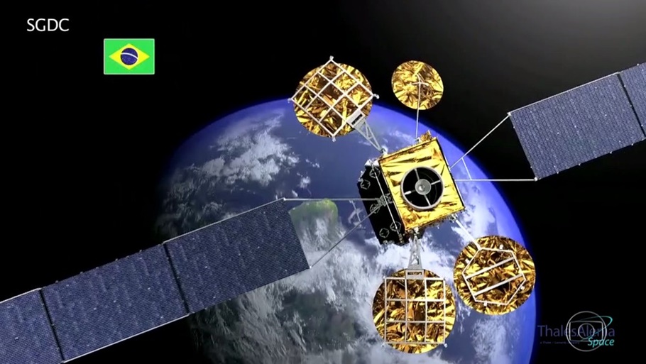 Satélite verá ser lançado na tarde desta quinta