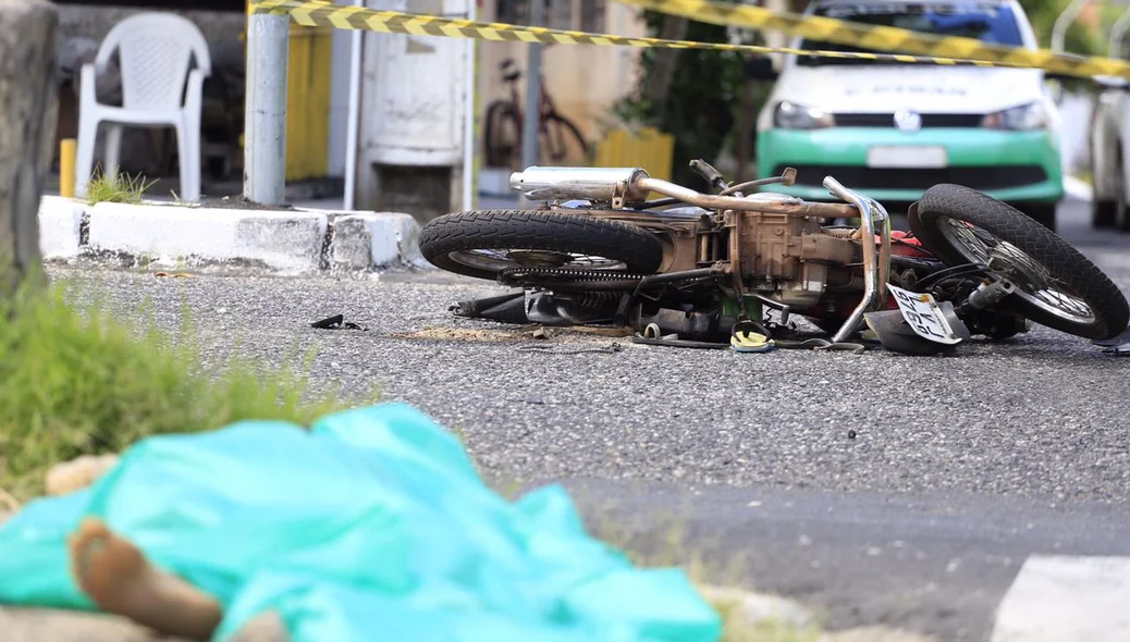 Vítima teve morte imediata