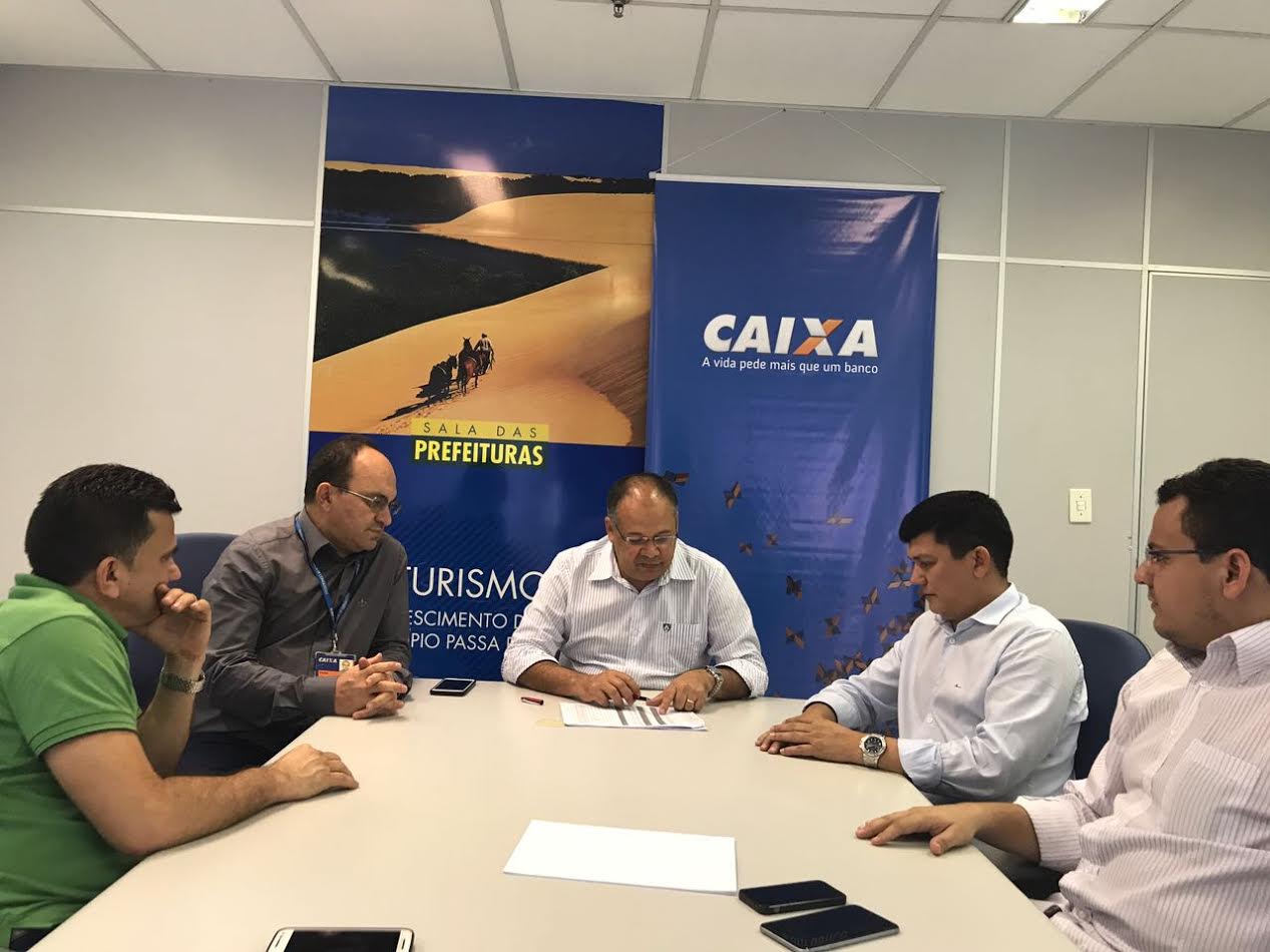 Reunião com representantes da Caixa Econômica Federal
