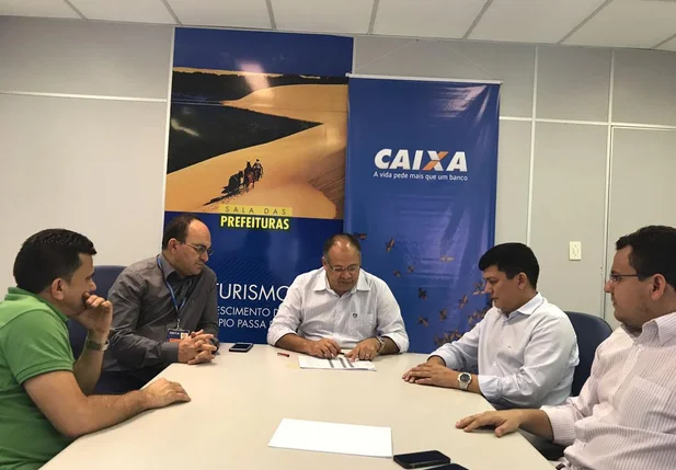 Reunião com representantes da Caixa Econômica Federal
